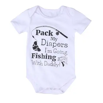 Newborn Baby Boy Girls Fishing Romper Jumpsuit Playsuit Outfits Clothes Short Sleeve O Neck Pullover Hot
Newborn Baby Boy Girls Fishing Romper Jumpsuit Playsuit Outfits Clothes Short Sleeve O Neck Pullover Hot