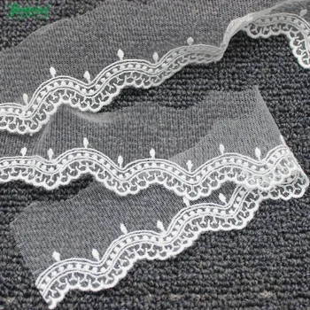 YACKALASI 15 Yds Tulle Embroidered Lace Fabric Cotton Embroidery Flower Skirt Apparel Trims Scalloped Appliqued White Black 5CM
YACKALASI 15 Yds Tulle Embroidered Lace Fabric Cotton Embroidery Flower Skirt Apparel Trims Scalloped Appliqued White Black 5CM