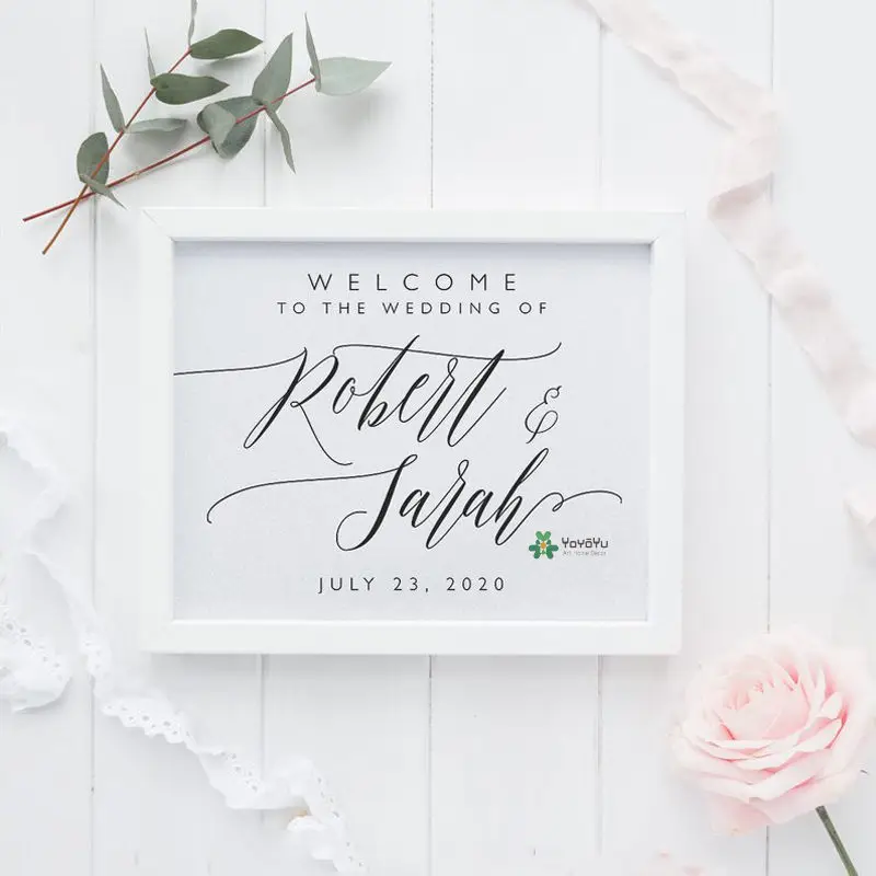 Vinyl Custom Last Name Wedding Sign Decals Personalized Names Date Stickers Mural Wedding Sign Ceremony Wedding W391
Vinyl Custom Last Name Wedding Sign Decals Personalized Names Date Stickers Mural Wedding Sign Ceremony Wedding W391