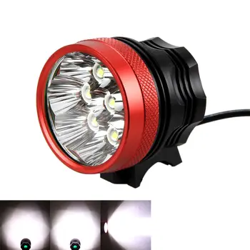 Super Strong 12000lm Bicycle Light Set 8 XML T6 LED Bike Headlight Cycling Headlamp + 8.4v 20000mAh Battery Pack +Rear Light 
Super Strong 12000lm Bicycle Light Set 8 XML T6 LED Bike Headlight Cycling Headlamp + 8.4v 20000mAh Battery Pack +Rear Light