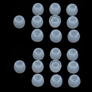 10 Pair Replacement Silicone Earbuds ear tips for Sony, Koss, Phillips, Ultimate Ears, Griffin, AGK Clear Color ( Small )
10 Pair Replacement Silicone Earbuds ear tips for Sony, Koss, Phillips, Ultimate Ears, Griffin, AGK Clear Color ( Small )