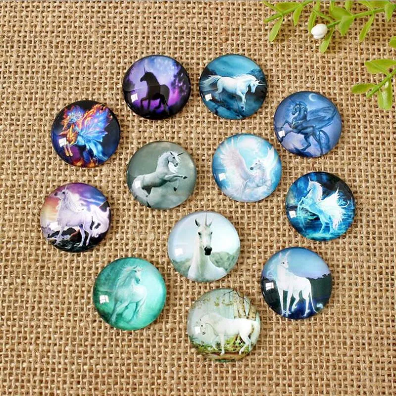 60pcs/lot Mixed Round Flatback Unicorn Photo Glass Cabochon 8mm--35mm Accessories Fit For DIY Jewerly
60pcs/lot Mixed Round Flatback Unicorn Photo Glass Cabochon 8mm--35mm Accessories Fit For DIY Jewerly