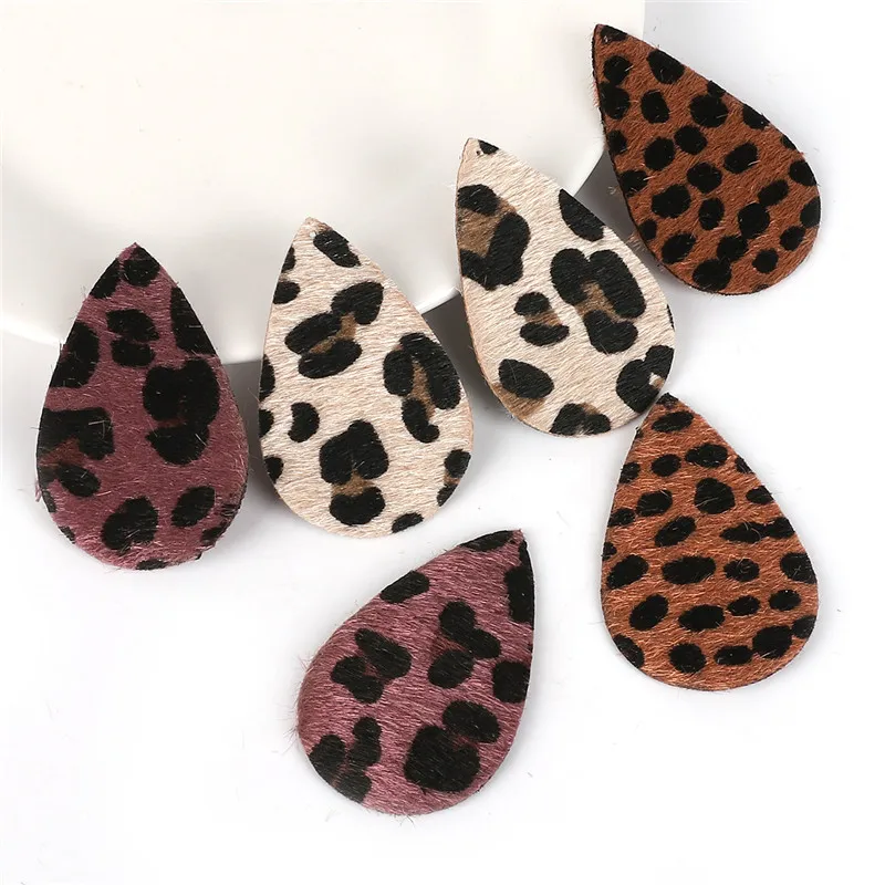 Large Water Drop Design Personality Leopard Print PU Leather Charm Pendant for DIY Craft Earring Jewelry Findings Making
Large Water Drop Design Personality Leopard Print PU Leather Charm Pendant for DIY Craft Earring Jewelry Findings Making