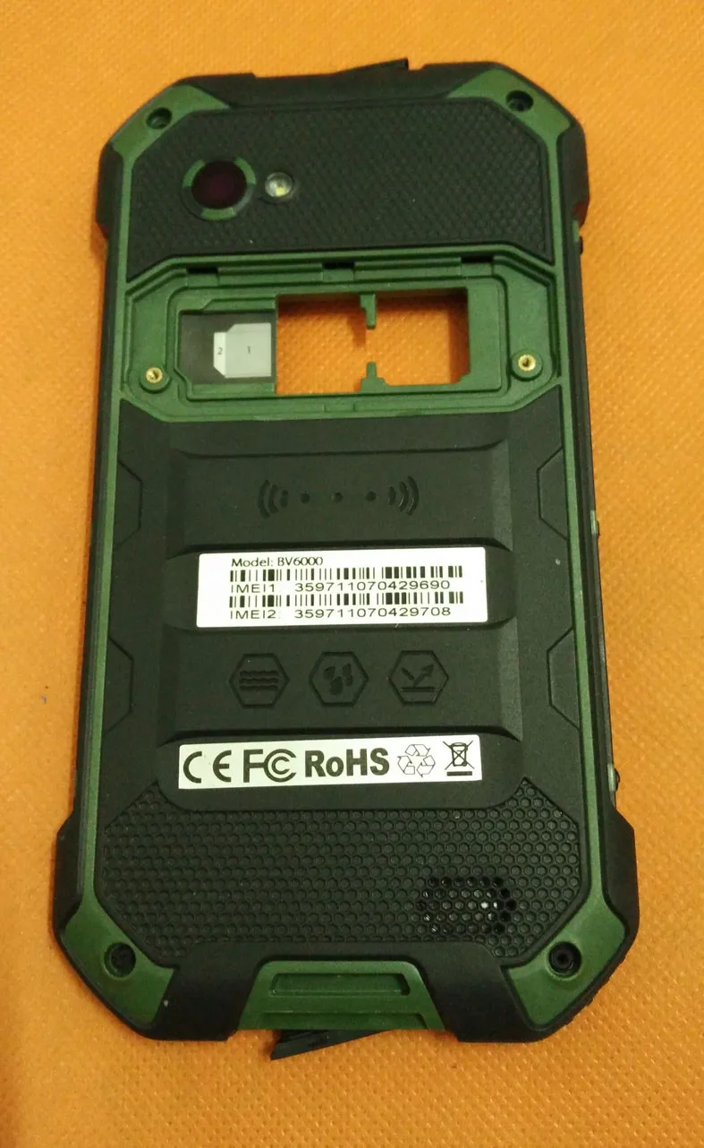 Used Original Back Frame shell case + Loud speaker+ camera glass for Blackview BV6000 BV6000S Free shipping
Used Original Back Frame shell case + Loud speaker+ camera glass for Blackview BV6000 BV6000S Free shipping
