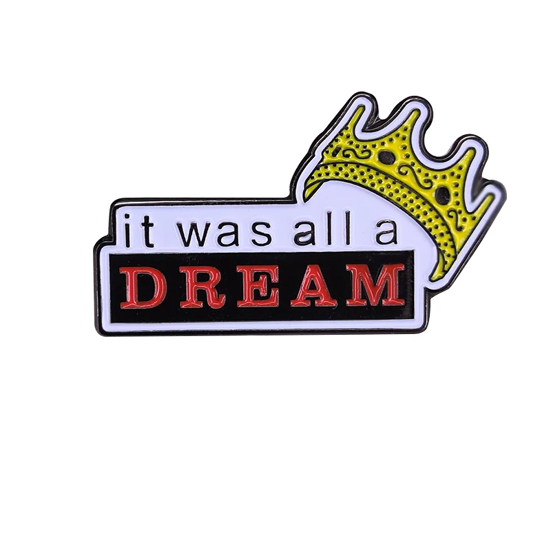 Biggie Smalls Pin Notorious BIG Badge Gangsta Rap Hip Hop It was all a dream Brooch
Biggie Smalls Pin Notorious BIG Badge Gangsta Rap Hip Hop It was all a dream Brooch