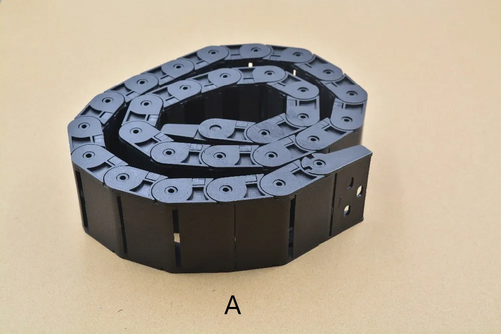 half closure inner can open drag chain plastic 18mmx50mm with end connectors L 1000mm engraving machine cable
half closure inner can open drag chain plastic 18mmx50mm with end connectors L 1000mm engraving machine cable