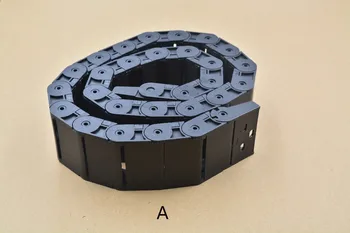 half closure inner can open drag chain plastic 18mmx50mm with end connectors L 1000mm engraving machine cable
half closure inner can open drag chain plastic 18mmx50mm with end connectors L 1000mm engraving machine cable
