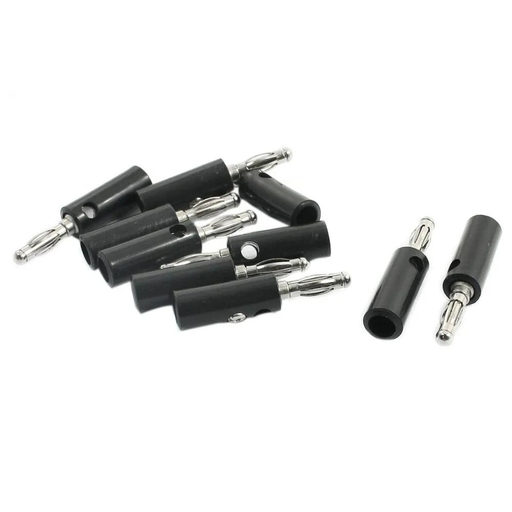 Audio amplifier terminal Speaker Cable 4MM Banana Plug male Adapters JACK Screw Connectors For Banana Power Outlet Test Probe
Audio amplifier terminal Speaker Cable 4MM Banana Plug male Adapters JACK Screw Connectors For Banana Power Outlet Test Probe
