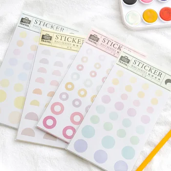 Gradient Color Round Paper Sticker Ball Circle DIY Decorative Dairy Sticky Label Stickers For Album Scrapbooking Planner Sticker
Gradient Color Round Paper Sticker Ball Circle DIY Decorative Dairy Sticky Label Stickers For Album Scrapbooking Planner Sticker
