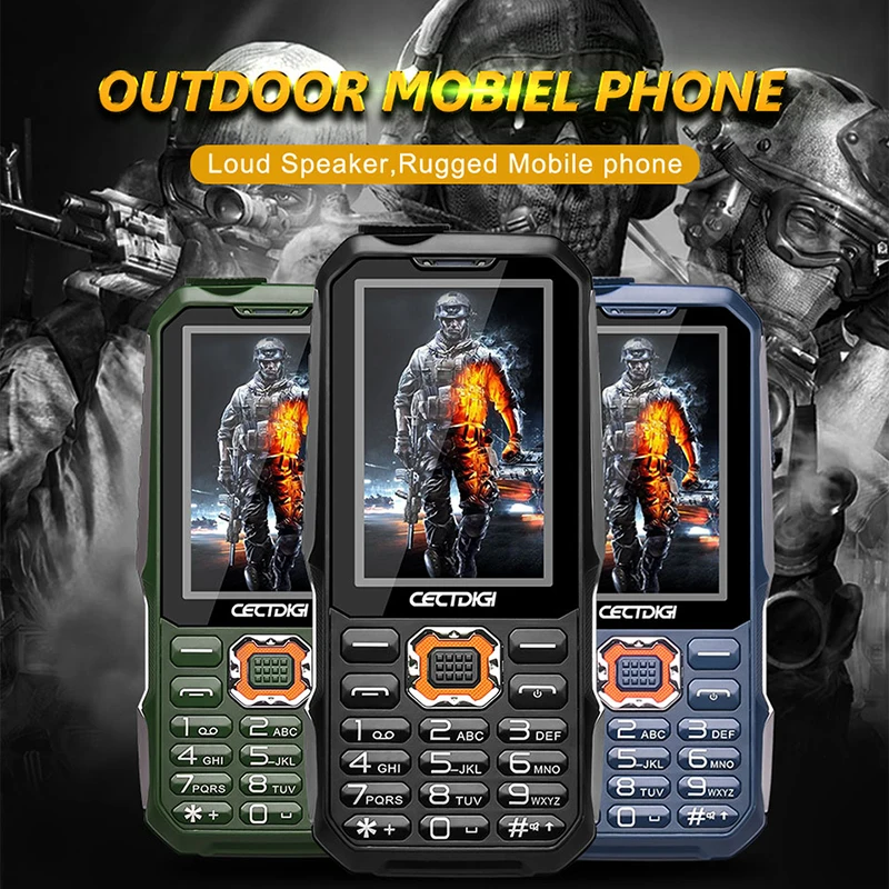 Three SIM Keyboard Mobile phone Cectdigi T19 2.8 inch 15800 mAh Power Bank FM Radio GSM Flashlight Shockproof Button cell phone
Three SIM Keyboard Mobile phone Cectdigi T19 2.8 inch 15800 mAh Power Bank FM Radio GSM Flashlight Shockproof Button cell phone