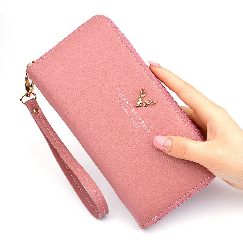 Wristband Women Long Clutch Wallet Large Wallets Female Purse Lady Wallets Phone Pocket Card Holder Purses Carteras LSH605
Wristband Women Long Clutch Wallet Large Wallets Female Purse Lady Wallets Phone Pocket Card Holder Purses Carteras LSH605