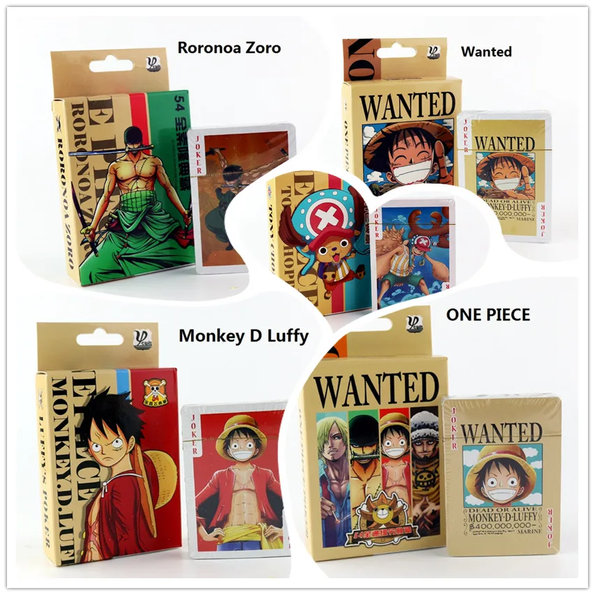 Random One Piece Japan Anime Poker Wanted Collection High Quality Comic Playing Card Board Party Game for Gifts
Random One Piece Japan Anime Poker Wanted Collection High Quality Comic Playing Card Board Party Game for Gifts