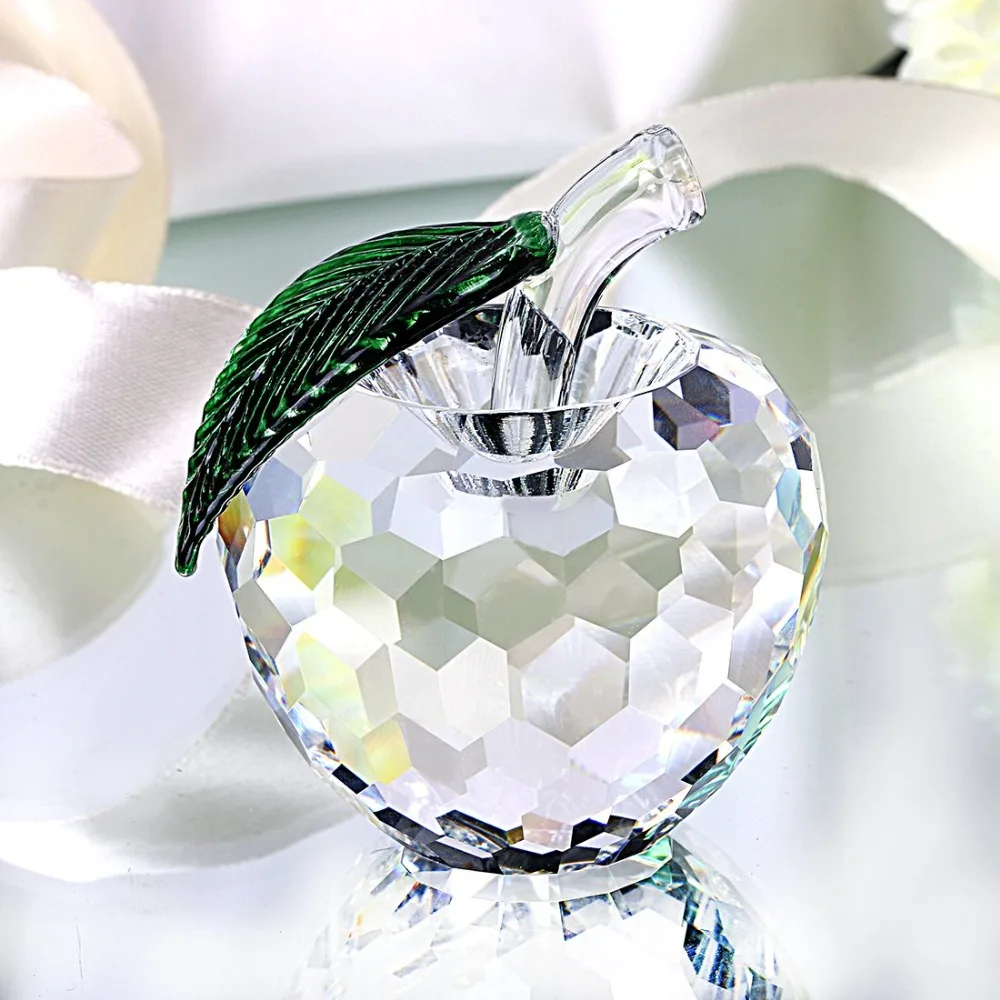 40/50/60mm 1pc Clear Color Crystal Apple Paperweight Ornaments Glass Crafts Office Desktop Decor Wedding Birthday Gifts
40/50/60mm 1pc Clear Color Crystal Apple Paperweight Ornaments Glass Crafts Office Desktop Decor Wedding Birthday Gifts