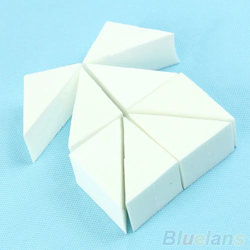 8PCS Beauty Lady Make Up Cosmetic Triangle Foundation Sponge Powder Facial Puff |