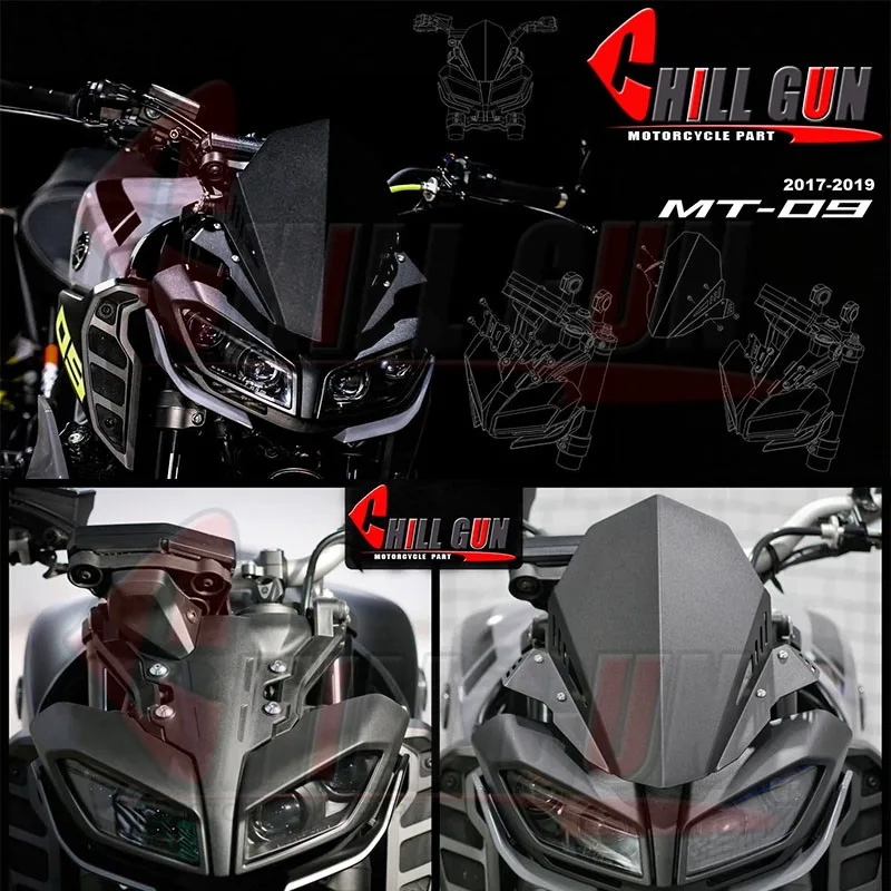 Motorcycle Windshield Windscreen Aluminum Kit Deflector Fits For YAMAHA MT-09 MT 09 2017 2018 2019 MT09 FZ09 FZ-09 FZ 09 17'-19'
Motorcycle Windshield Windscreen Aluminum Kit Deflector Fits For YAMAHA MT-09 MT 09 2017 2018 2019 MT09 FZ09 FZ-09 FZ 09 17'-19'