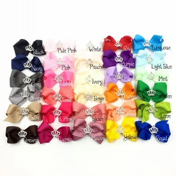 30pcs/lot 3" Grosgrain Bows Tiara Bow With Hair Clip Baby Hair Bow Clips Boutique Hair Bows Hairpins
30pcs/lot 3" Grosgrain Bows Tiara Bow With Hair Clip Baby Hair Bow Clips Boutique Hair Bows Hairpins