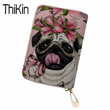 THIKIN Cute Pug Printing Women Passport Cover Female Wallet Case Card Holder Girls Travel Card & Id Holders Pochette Cardholder
THIKIN Cute Pug Printing Women Passport Cover Female Wallet Case Card Holder Girls Travel Card & Id Holders Pochette Cardholder