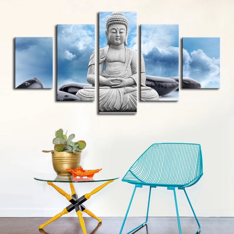 Buddha And Spa Stone In Blue Sky Wall Art Painting Pictures Print On Canvas Buddha Statue Religion Art for Wall Decor Framed
Buddha And Spa Stone In Blue Sky Wall Art Painting Pictures Print On Canvas Buddha Statue Religion Art for Wall Decor Framed