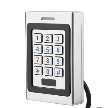 RFID Card Door Access Control System Waterproof Metal Keypad Anti-theft Alarm Standalone Access Control With 2000 Users
RFID Card Door Access Control System Waterproof Metal Keypad Anti-theft Alarm Standalone Access Control With 2000 Users