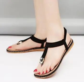 Comfortable Flat Heel Sandals Women Large Size Summer Shoes Vintage Woman Bohemia Flowers Beach Ladies Shoes gladiator sandals
Comfortable Flat Heel Sandals Women Large Size Summer Shoes Vintage Woman Bohemia Flowers Beach Ladies Shoes gladiator sandals