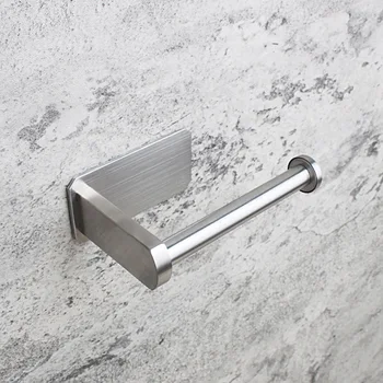 Adhesive Toilet Paper Holder 304 Stainless Steel Roll Holder Wall Mounted Bathroom Tissue Hanger WC Paper Holder Towel Holder
Adhesive Toilet Paper Holder 304 Stainless Steel Roll Holder Wall Mounted Bathroom Tissue Hanger WC Paper Holder Towel Holder
