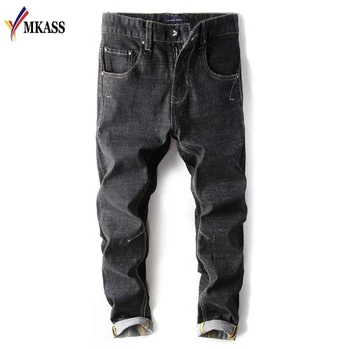 2018 High Quality Winter Men Jeans Pencil Pants Stretch Casual Skinny Jeans Male Denim Trousers Solid Blue Black Hombre 38
2018 High Quality Winter Men Jeans Pencil Pants Stretch Casual Skinny Jeans Male Denim Trousers Solid Blue Black Hombre 38
