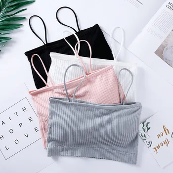 SP&CITY Summer Women Striped Bra Sexy Wire Free Seamless Bralette Chest Solid Bras Elastic Lingerie Thin Girl Underwear Female
SP&CITY Summer Women Striped Bra Sexy Wire Free Seamless Bralette Chest Solid Bras Elastic Lingerie Thin Girl Underwear Female