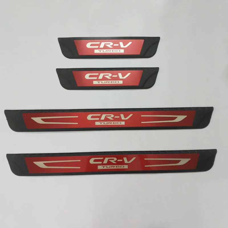 car styling Car Accessories 4PCS Stainless Steel Door Sill Plate Welcome Pedal fit For Honda CR-V CRV 2017 2018
car styling Car Accessories 4PCS Stainless Steel Door Sill Plate Welcome Pedal fit For Honda CR-V CRV 2017 2018