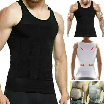 Body Slimming Shaper Men Sports Compression Shirts Tank Top Base Layer Under Skin Tights Singlet Plus Size S-3XL
Body Slimming Shaper Men Sports Compression Shirts Tank Top Base Layer Under Skin Tights Singlet Plus Size S-3XL