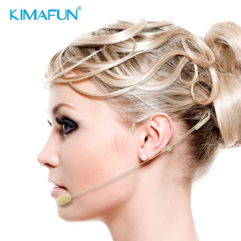 KIMAFUN HC-4072 Flesh Color Female Screw Thread Lock 3.5mm Jack Stereo Plug Headset Microphone For Wireless BodyPack Transmitter
KIMAFUN HC-4072 Flesh Color Female Screw Thread Lock 3.5mm Jack Stereo Plug Headset Microphone For Wireless BodyPack Transmitter