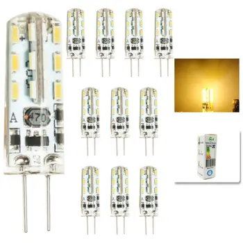10 pcs/lot G4 LED Lighting Bulbs 3W LED Spotlight Bulb Lamp in crystal Light lamp AC DC 12V 24 3014 SMD
10 pcs/lot G4 LED Lighting Bulbs 3W LED Spotlight Bulb Lamp in crystal Light lamp AC DC 12V 24 3014 SMD
