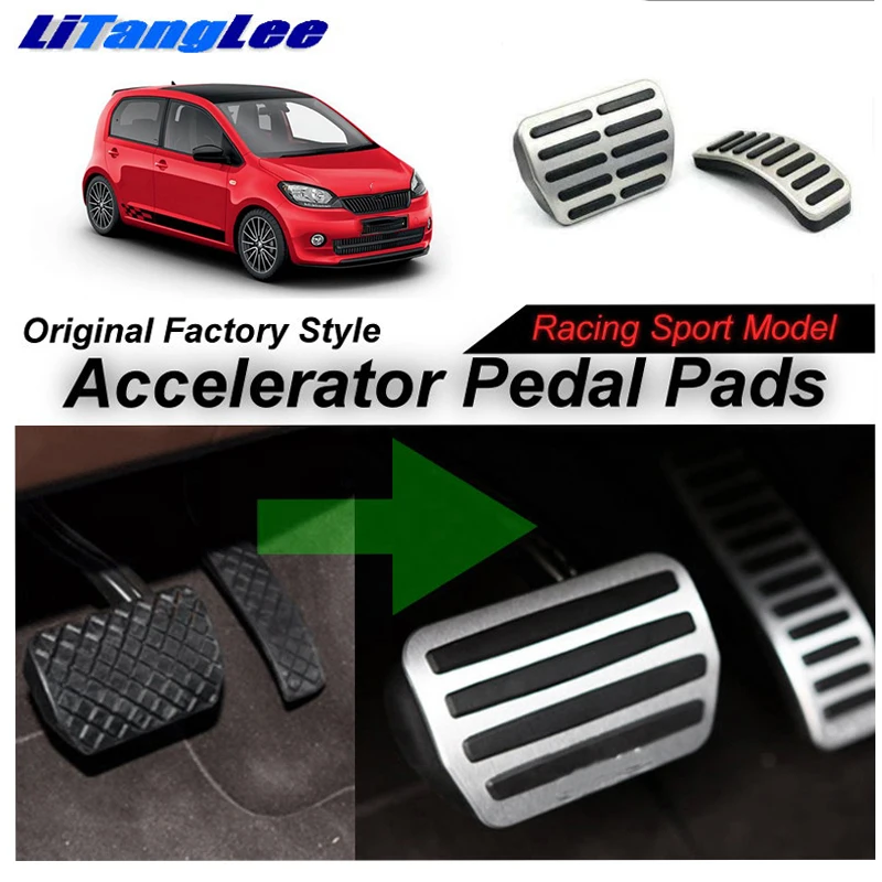 LitangLee Car Accelerator Pedal Pad Cover Foot Throttle Pedal Cover Sport Racing Model For Skoda Citigo AT
LitangLee Car Accelerator Pedal Pad Cover Foot Throttle Pedal Cover Sport Racing Model For Skoda Citigo AT