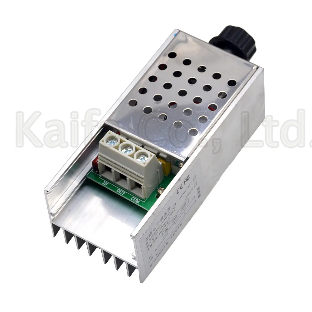 Высокомощный электронный регулятор напряжения SCR BTA10 10000 Вт контроллер скорости