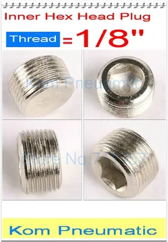 100x Free Shipping 1/8" Male Thread Internal Inner Hex Head Air Pipe Pneumatic Plug Cap Socket Fitting PT 1/8 Inch BD-01
100x Free Shipping 1/8" Male Thread Internal Inner Hex Head Air Pipe Pneumatic Plug Cap Socket Fitting PT 1/8 Inch BD-01