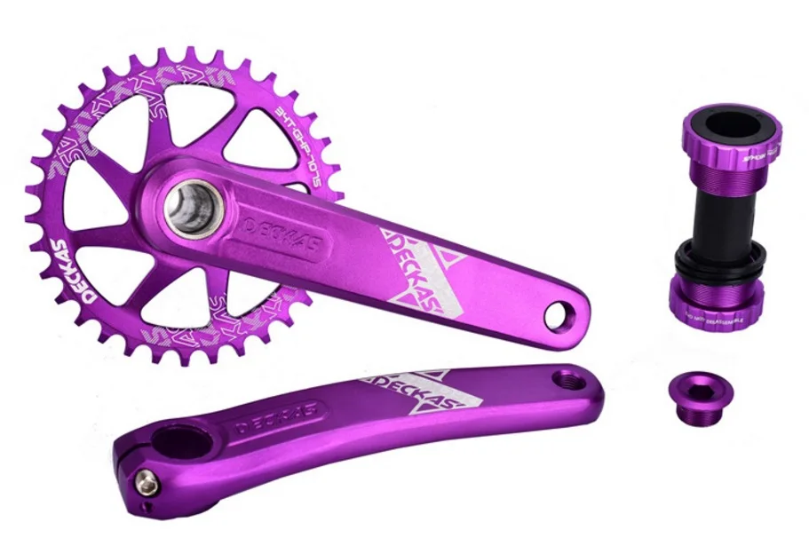purple crankset