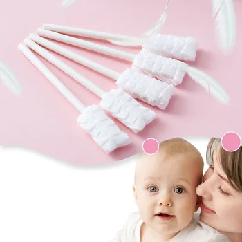 30Pcs Medical safe Baby Tongue Cleaner Disposable Gauze Toothbrush Paper Rod Oral Stick
30Pcs Medical safe Baby Tongue Cleaner Disposable Gauze Toothbrush Paper Rod Oral Stick