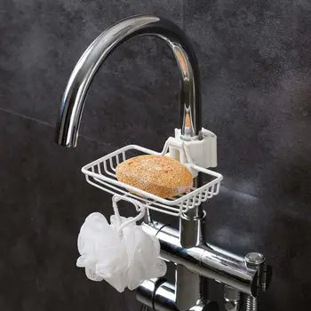 1PC Adjustable Iron Art Faucet Shelf Sink Sponge Draining Rack Kitchen Bathroom Puch Free Sundries Organizer Shelves Space Save
1PC Adjustable Iron Art Faucet Shelf Sink Sponge Draining Rack Kitchen Bathroom Puch Free Sundries Organizer Shelves Space Save