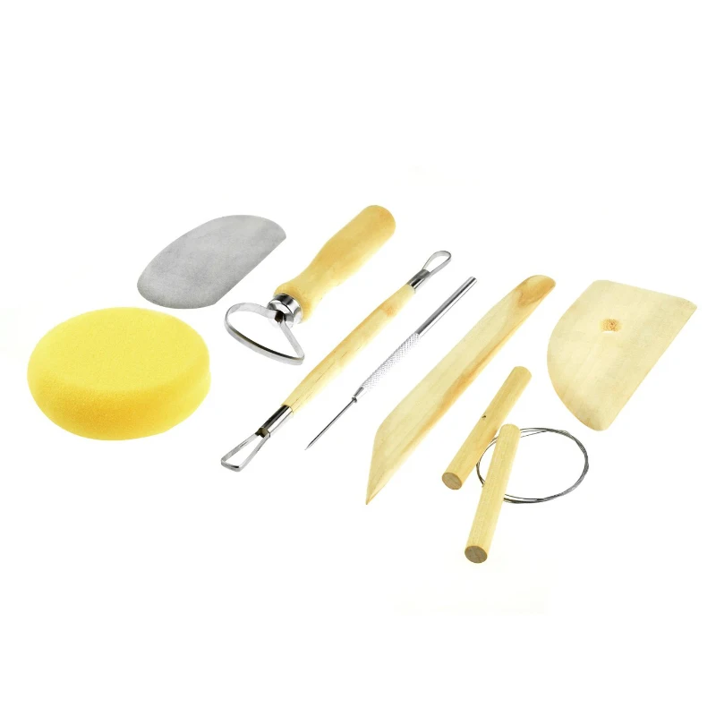 Pottery DIY Tool Kit School Students Portable Handmade Crafts Polymer Clay Hand Tools 8pcs For Drop Shipping
Pottery DIY Tool Kit School Students Portable Handmade Crafts Polymer Clay Hand Tools 8pcs For Drop Shipping