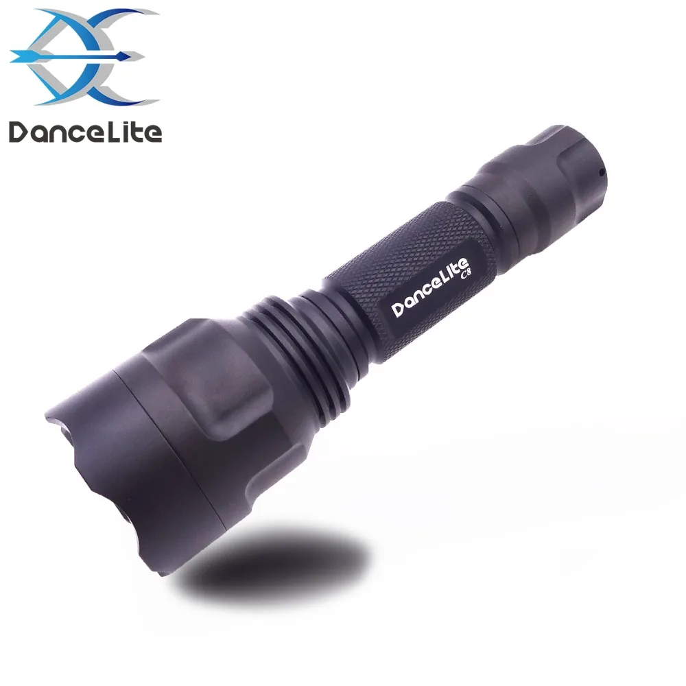 

Military Quality ~ DanceLite C8 XM-L2 U3 10W (3000K-6500K) AMC7135x12 4200mA 1/3/5 MODE LED Flashlight Torch Lantern