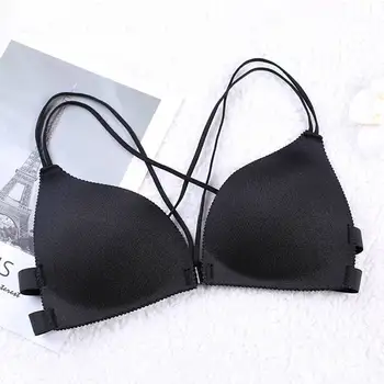 Women Sexy Push Up Seamless Front Closure cross strap Bra Lingerie Bralette Underwear
Women Sexy Push Up Seamless Front Closure cross strap Bra Lingerie Bralette Underwear