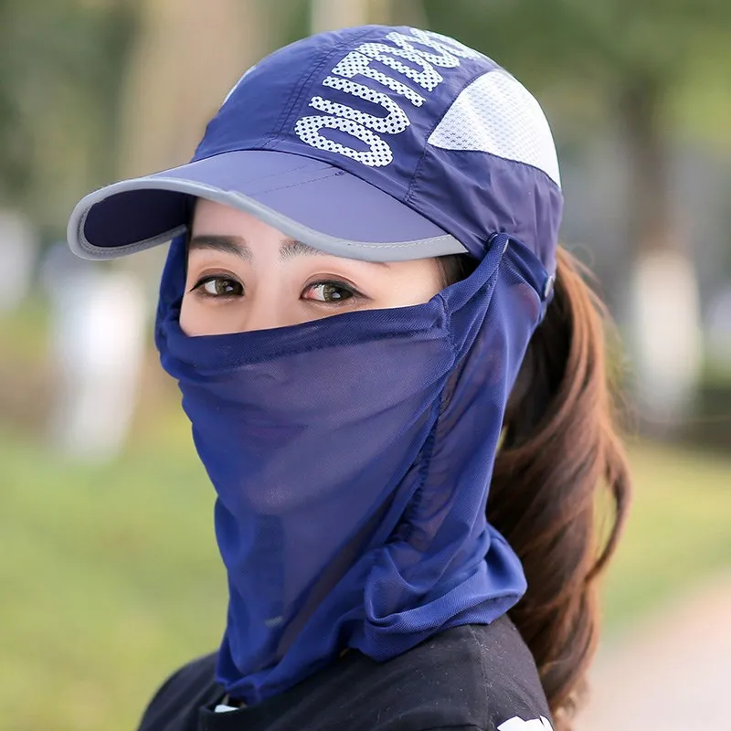 Outdoor Foldable Sunscreen Cycling Cap Men and Women Cycling Headdress Bike Wear Hat Neck Anti-UV Hat for Camping Hiking Riding
Outdoor Foldable Sunscreen Cycling Cap Men and Women Cycling Headdress Bike Wear Hat Neck Anti-UV Hat for Camping Hiking Riding