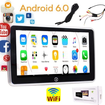 10.1 Inch IPS Touch Screen Monitor Rear-seat Headrest with Built-in FM IR Transmitter Supports HDMI FM WIFI Quad-core 2GB RAM
10.1 Inch IPS Touch Screen Monitor Rear-seat Headrest with Built-in FM IR Transmitter Supports HDMI FM WIFI Quad-core 2GB RAM