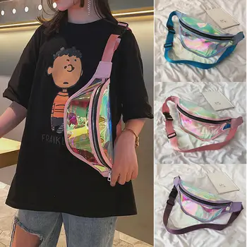2019 Newest Hot Fashion Belt Bum Bag Waterproof PVC Transparent Clear Punk Holographic Fanny Pack Laser Waist Pack for Women
2019 Newest Hot Fashion Belt Bum Bag Waterproof PVC Transparent Clear Punk Holographic Fanny Pack Laser Waist Pack for Women