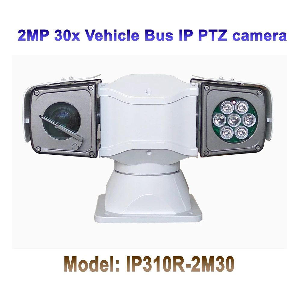 

2MP 30x Optical Zoom Infrared 100M HD IP Vehicle Roof Top PTZ Camera for Military Car/ Policeman Car/ Boat/ Ship