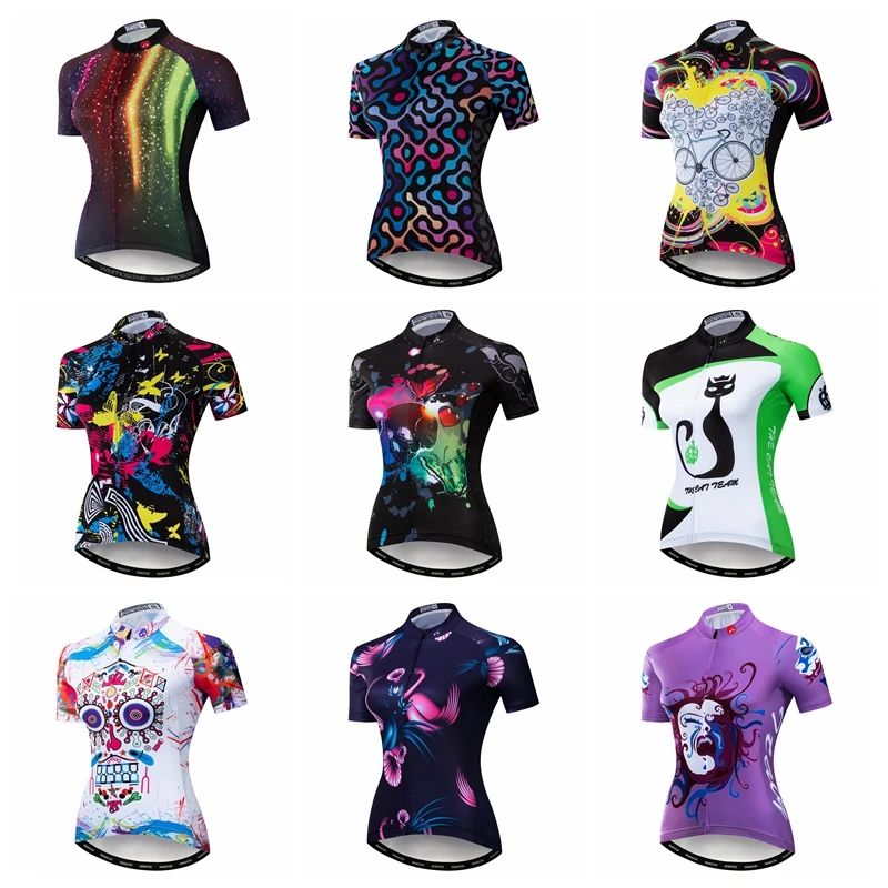 Женская велосипедная футболка на молнии белая для езды велосипеде 2019 | Спорт и