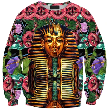 New arrival fashion Unisex Sweatshirt 3D Pharaoh print simple Casual white relaxtion oversized Clothes Free shipping
New arrival fashion Unisex Sweatshirt 3D Pharaoh print simple Casual white relaxtion oversized Clothes Free shipping