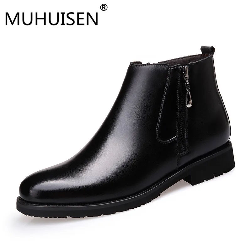 YEERFA New Quality Men Winter Boots Snow Boots for Men Genuine Leather Wool Inside Warm with Fur&Plush Men Shoes SIZE 38-44
YEERFA New Quality Men Winter Boots Snow Boots for Men Genuine Leather Wool Inside Warm with Fur&Plush Men Shoes SIZE 38-44