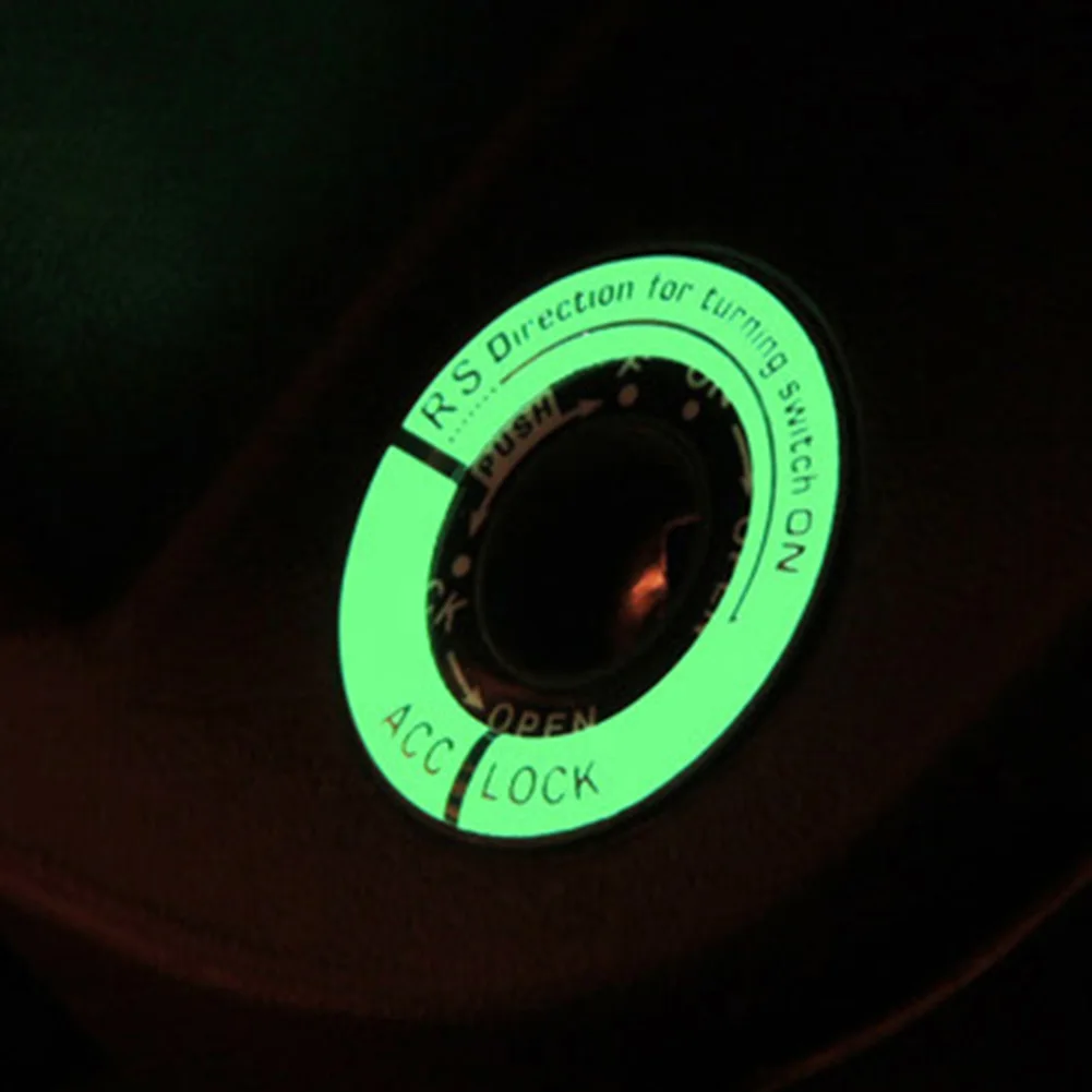 1 Pcs Luminous Car Ignition Switch Alloy Cover Car Accessories Stickers Black /Blue
1 Pcs Luminous Car Ignition Switch Alloy Cover Car Accessories Stickers Black /Blue