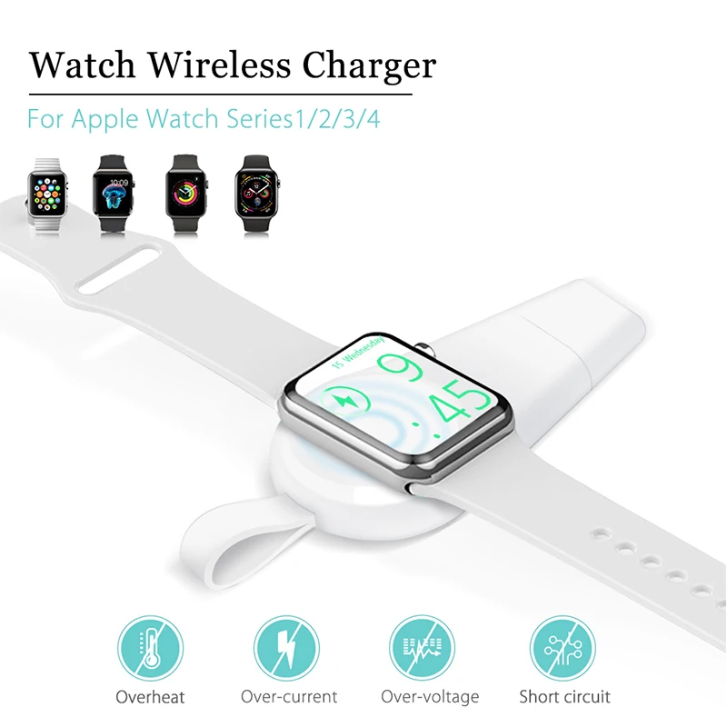 For Apple Watch 4 3 2 1 External Charger Magnetic Wireless Charging Cable For Apple Watch Portable USB Charger Mini Battery Pack
For Apple Watch 4 3 2 1 External Charger Magnetic Wireless Charging Cable For Apple Watch Portable USB Charger Mini Battery Pack