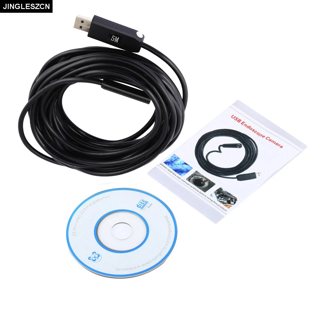 Mini Camera 10mm USB Endoscope Lens 5m Length Cmos Waterproof IP67 Borescope Inspection PC Snake Video Cam Night Vision Windows
Mini Camera 10mm USB Endoscope Lens 5m Length Cmos Waterproof IP67 Borescope Inspection PC Snake Video Cam Night Vision Windows
